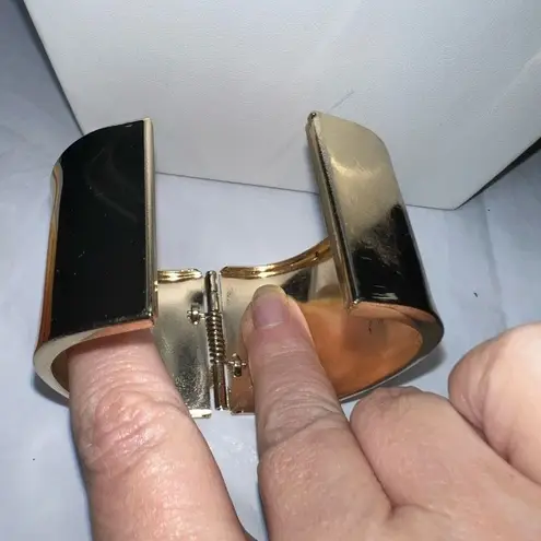 Vintage Large Hinged Gold