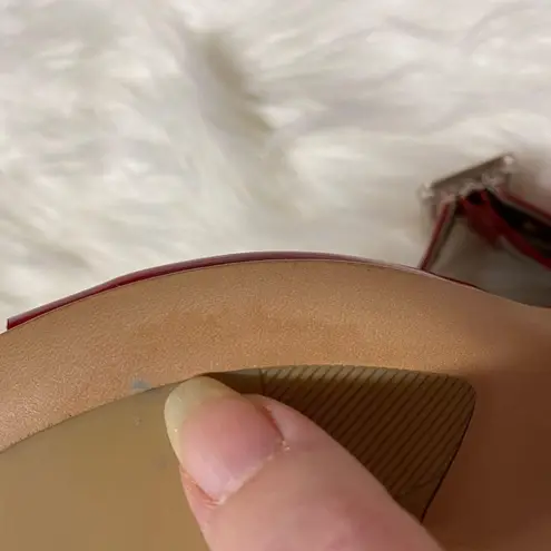 AGL ATTILIO GIUSTI LEOMBRUNI LEATHER SANDALS Size 6.5