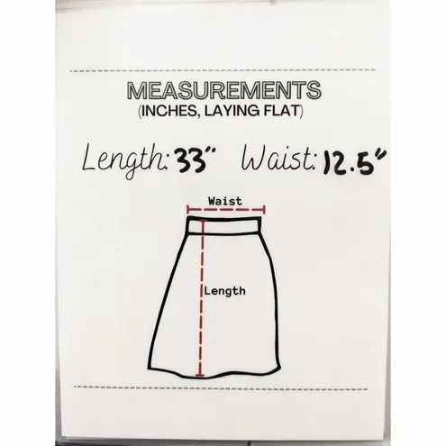 Reformation Jeans Cream Ribbed Tencel Lyocell Blend Pull on Skirt Size M Size M