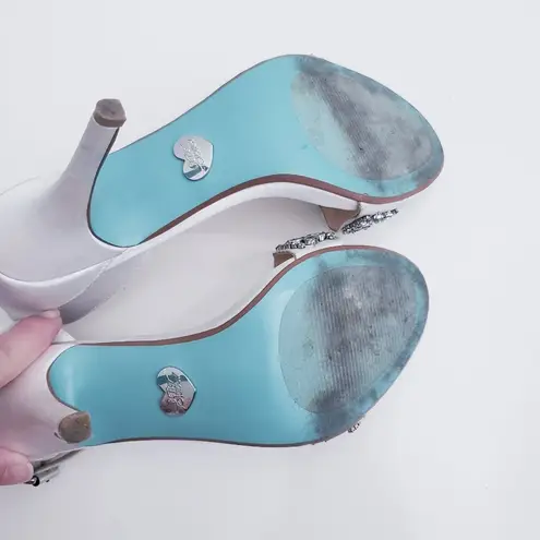 Betsey Johnson  Gina Jewelry Ankle Wedding Heels