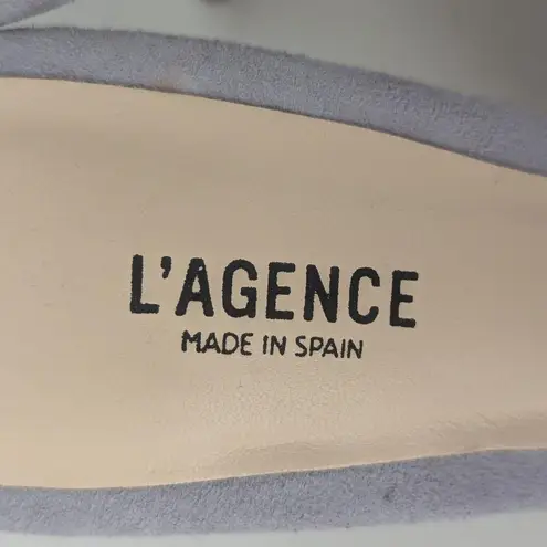 L'Agence new L’AGENCE The Lolita Shoe real leather the grey sz35 open toe slip on heels