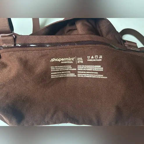 Shapermint Women’s Convertible Strapless Bandeau Bra Brown Size undefined