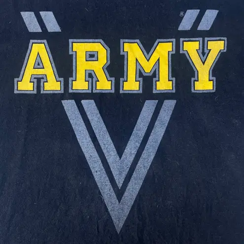 Vintage Army Black 3M Reflective Graphic T