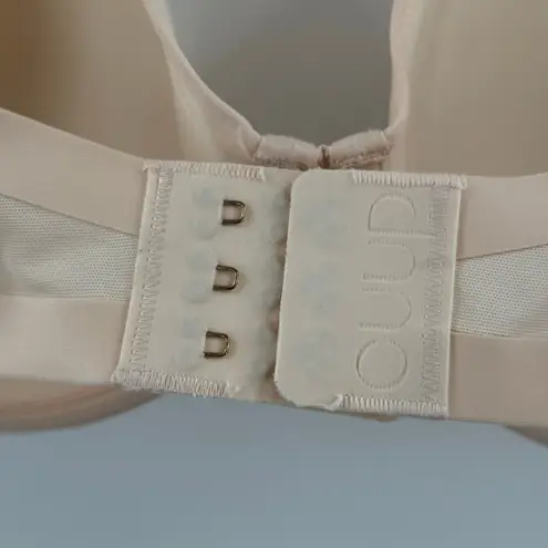 CUUP Bra Size 38G The Demi Intimates Sheer Lingerie Plus Curvy Cream Comfort