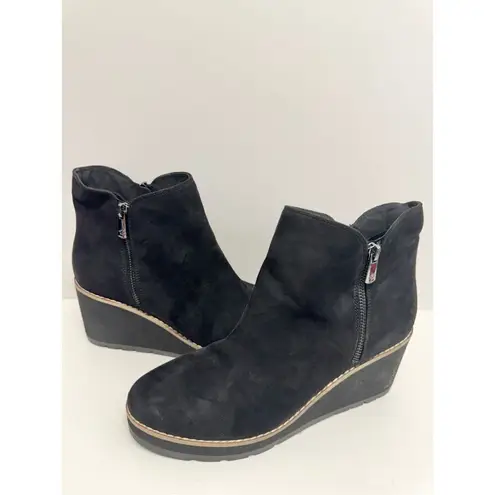 Easy Spirit Easy Spirit Boots Size 9.5 Black Suede Jayda Wedges Ankle Booties