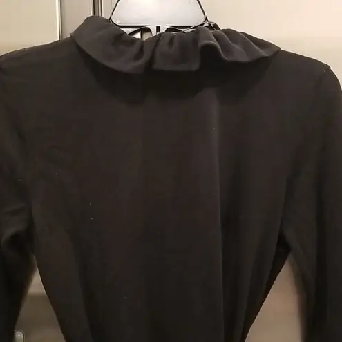 VERO MODA ππ Black Ruffle Open Shawl Cardigan