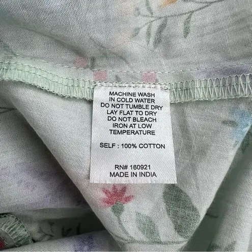 NWOT Double A Vera Dress in Mixed Botanical Sz XS Green