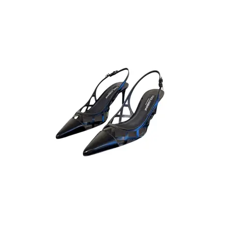 Dolce & Gabbana NIB Lollo 60mm Patent Leather Pumps in Black Size 39.5