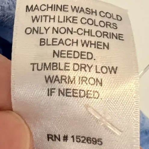 Slate + Willow Blue Eyelet Midi Dress