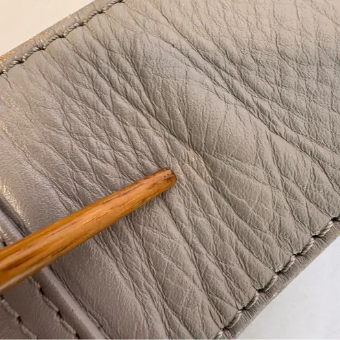 Radley London Medium Zip Around Ash Gray Leather Crossbody Bag