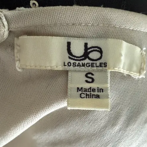 YA Los Angeles Cream Fit and Flare Cocktail Dress