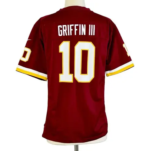 Nike GRIFFIN III 10 Redskins  Jersey NFL Players On Field Fanatics Women’s Sz L