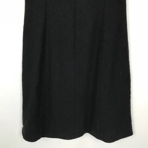 Ralph Lauren  Collection Purple Label Black Wool Dress Sz 10