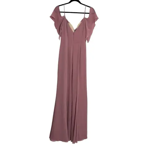 Watters Blush Aldridge Gown Pink Size 4