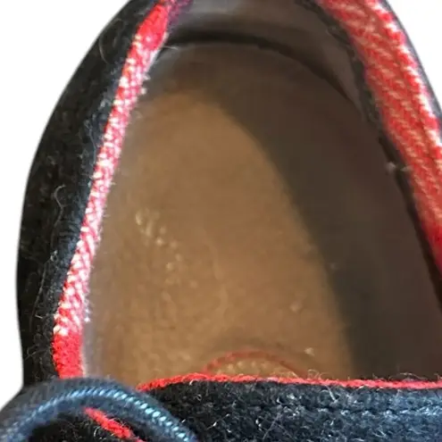 Woolrich Adams Dark Grey Wool Oxford Sneakers Lace Up Shoes Size 9 Women's