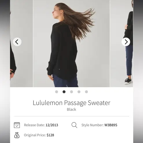 Lululemon  knit sweater