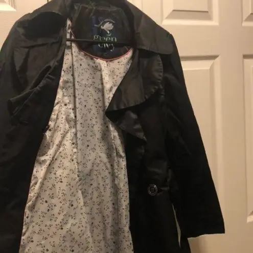 Envy The Green Trench Coat