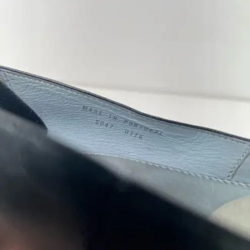 Skypro Anesia Machado II Flight Attendant Cabin Crew Slip On Leather Pumps Heels Black Size 6.5