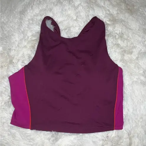 Athleta  Pink Halter Swim / Tank / Athletic Top Size Small