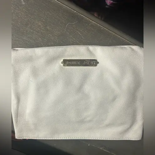 Betsey Johnson  Pink and White Lemonade Stand Pouch