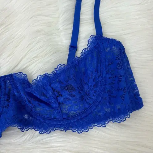 Yandy Blue Lace Underwire Bra / Bralette