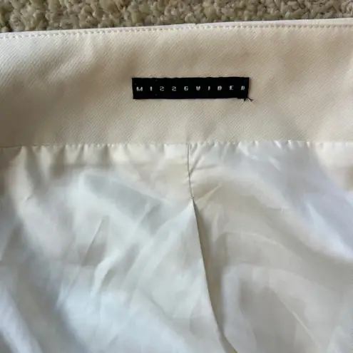 Missguided Cream Blazer with Gold Buttons