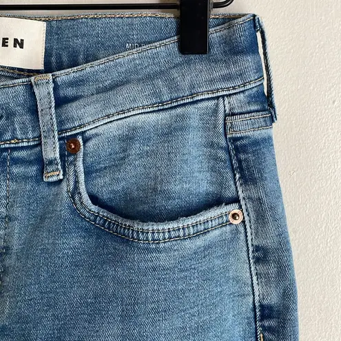 Boden USA Boden Mid Rise Slim Leg Jeans Light Vintage