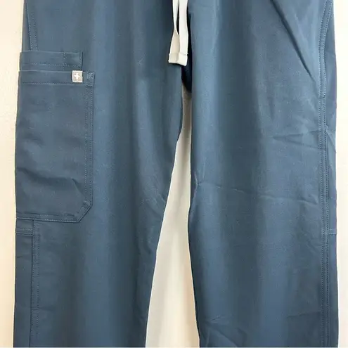 FIGS NWT  Kade Cargo Pants Blue/Grey Dark Harbour Size XXS