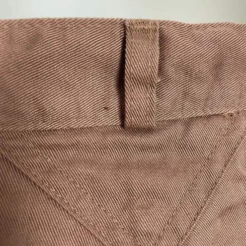 Vintage Souvenirs Pacific Blue San Francisco Slacks Pants Tall Light Brown Women Size XXS