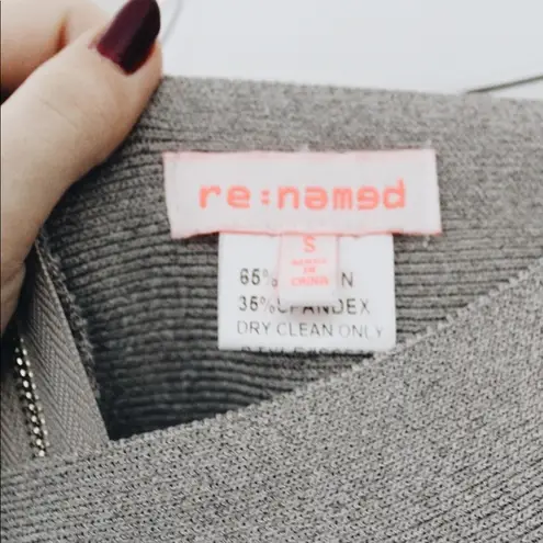 re:named Fluted Hem Flare Skirt