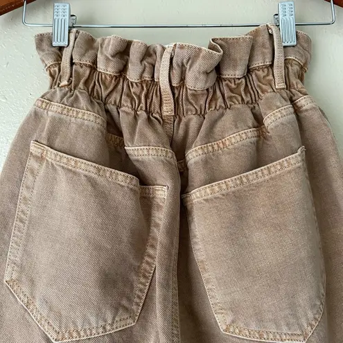 frame denim Frame Washed Sand Paperbag Shorts Size 4