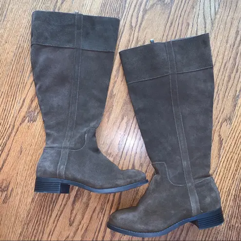 Torrid  Brown Suede Riding Boots size 7