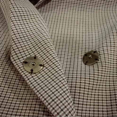 Pinko TROVATORE ROBE MANTEAUX Houndstooth Blazer Dress NWT Size 40(US4) NWT Black