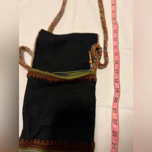 Amanda Smith Vintage style "" Wool Boho Crossbody bag