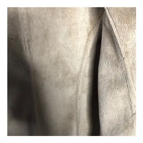 Zendra Petite Brown Suede Coat XL Lightweight Double