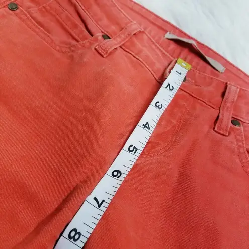 Vince  Denim Orange Skinny Colored Jeans