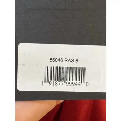 Mac Duggal IEENA SATIN ONE SLEEVED COCKTAIL DRESS Raspberry Size 6