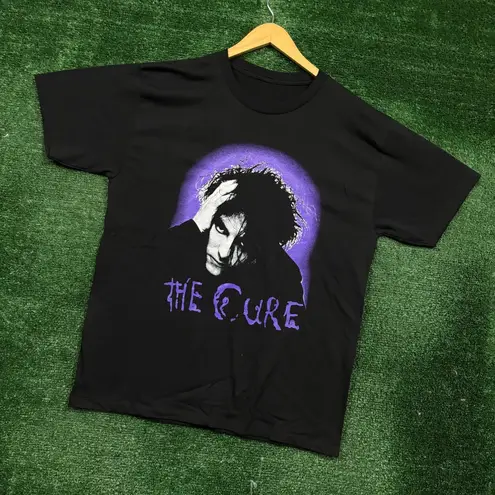 The Cure Robert Smith Gothic Metal Band T-Shirt Size Large