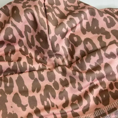 New Spell and The Gypsy Collective Wild Thing Active Crop Sports Bra Size Medium Pink