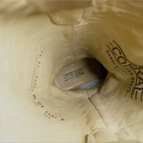 Corral Crater Western Boots EUC $239 Size 10M S3049