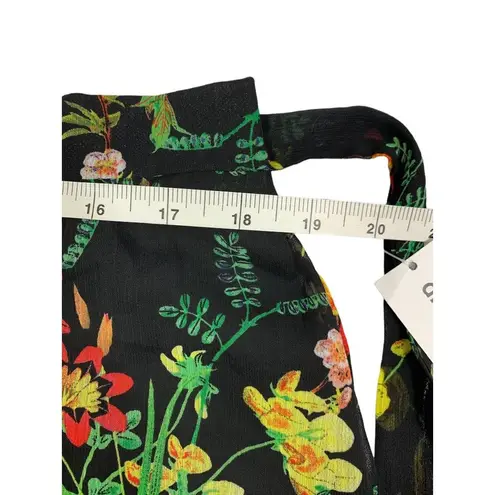 Westport Women's Floral Black Long Skirt