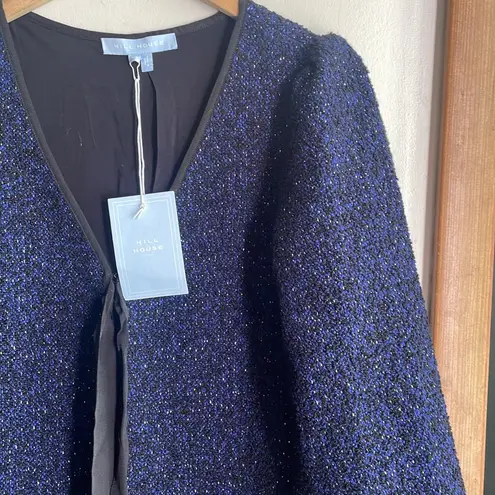 Hill House The Lou Lou Duster Jacket Midnight Tweed