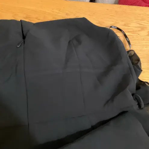 City Chic Black Caped Jumpsuit