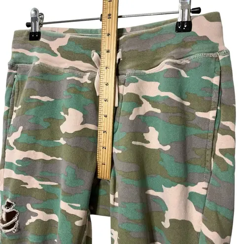 NSF Sayde Camouflage Distressed Joggers Women’s Size S