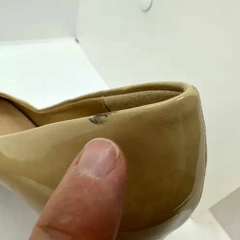 Mootsies Tootsies Peep Toe Nude Color Low Heel Open Toe heels size 8