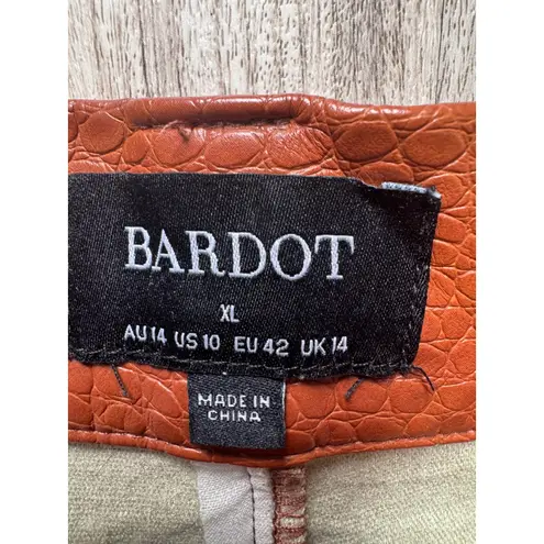 Bardot CROC VEGAN LEATHER PANT
SIZE XL