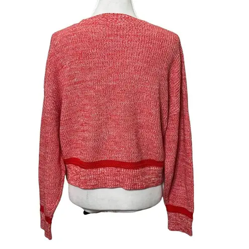 Sweaty Betty  Sunday Marl Knitted Sweater Red Women’s Size XS Organic Cotton