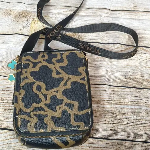 Tous brown and black crossbody bag