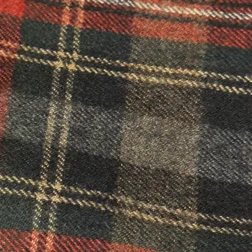 Susan Bristol Vintage 70s Plaid Skirt Wool Bristol Tartan Country Straight 14