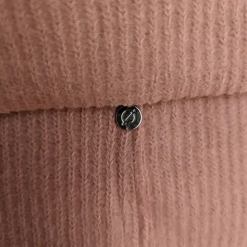 Sosken Studios Bella Knit Duster Cardigan Sweater Oversize Rose Pink Medium Top